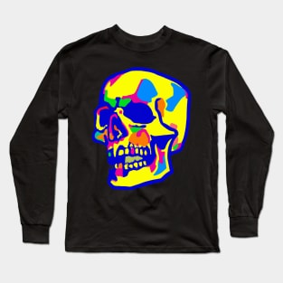 Pop Skull Long Sleeve T-Shirt